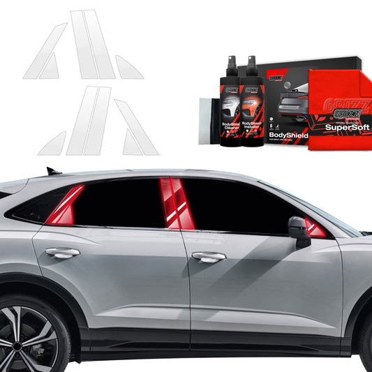 10in1 Protective film for pillars for Audi Q3 Sportback (2018-2025)