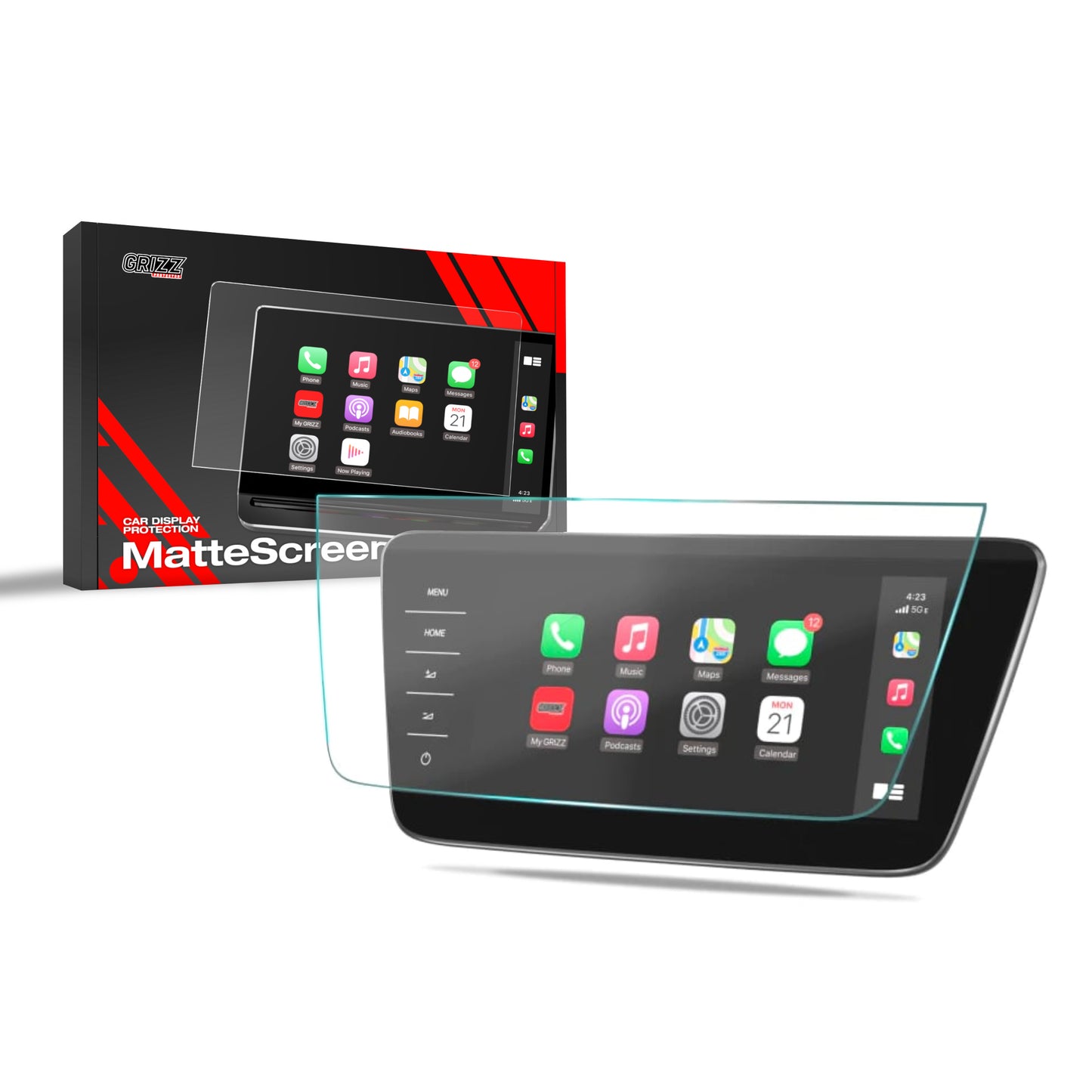 Anti-fingerprint screen film Skoda Superb 3 9,2" Columbus (2015-2024) Matte Grizz