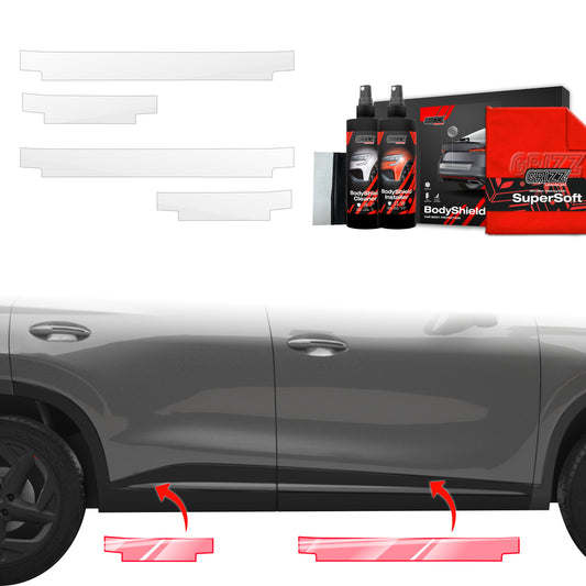 4in1 Protective film for door sills Grizz do OMODA 5 Facelift (2024-2025)