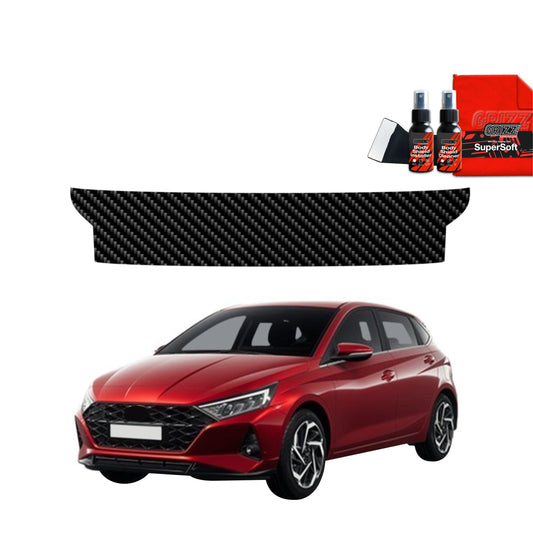 Carbon fiber film for the trunk sill Hyundai i20 (2023-2025)