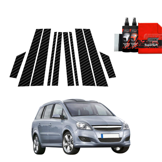 10in1 Anglies pluošto plėvelė statramsčiams Opel Zafira B Kombi 5D (2010-2014)