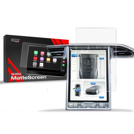 Anti-fingerprint screen protector for Tesla Model X 17"(2016-2021) Matte Grizz
