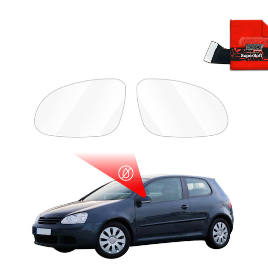 Atspari lietui plėvelė veidrodėliams Volkswagen Golf 5 Hatchback 3D (2003-2009)