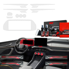 8in1 Grizz protective interior film Skoda Kodiaq 2 (2024-2025) Anti-fingerprint PianoSkin