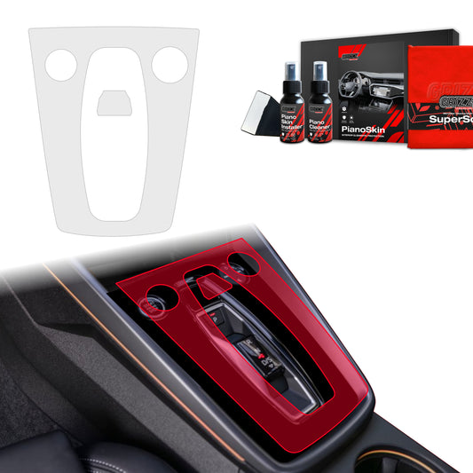 Grizz protective interior film Audi A3 8Y Facelift (2024-2025) Anti-fingerprint PianoSkin