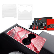 2in1 Grizz protective interior film Tesla Model 3 (2021-2025) Transparent Dynamic PianoSkin