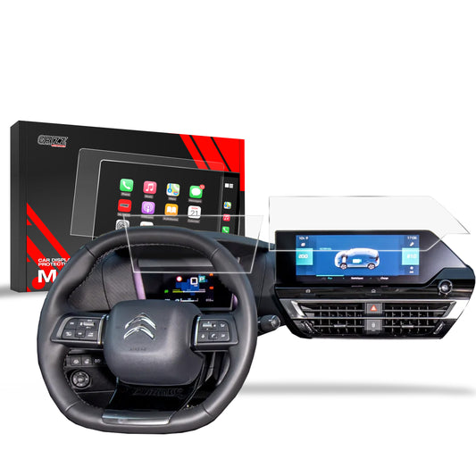 Anti-fingerprint screen protector Citroen C4 X 10" (2022-2024) Matte Grizz 2in1