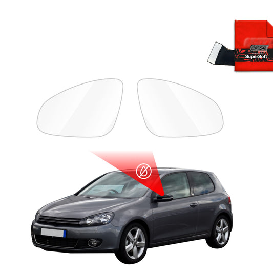 Atspari lietui plėvelė veidrodėliams Volkswagen Golf 6 Hatchback 3D (2008-2012)