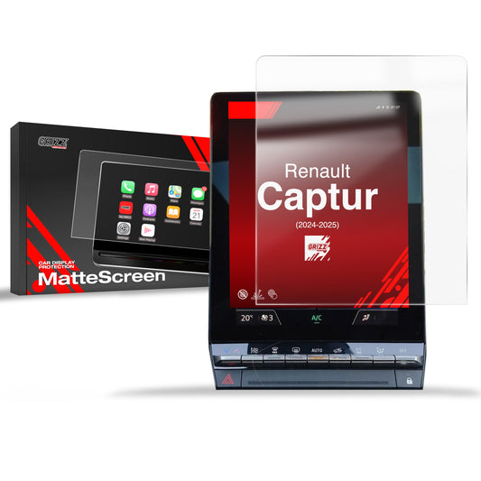 Anti-fingerprint screen film Renault Captur 10,4" (2024-2025) Matte Grizz
