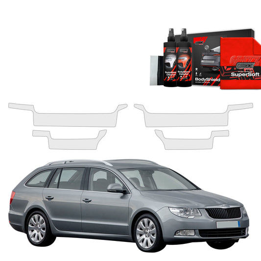 4in1 Protective film for sills for Skoda Superb 2 Kombi (2009-2013)