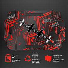 Anti-fingerprint film with Grizz Easy applicator for Tesla Model 3 Highland Rear Screen (2023-2024)
