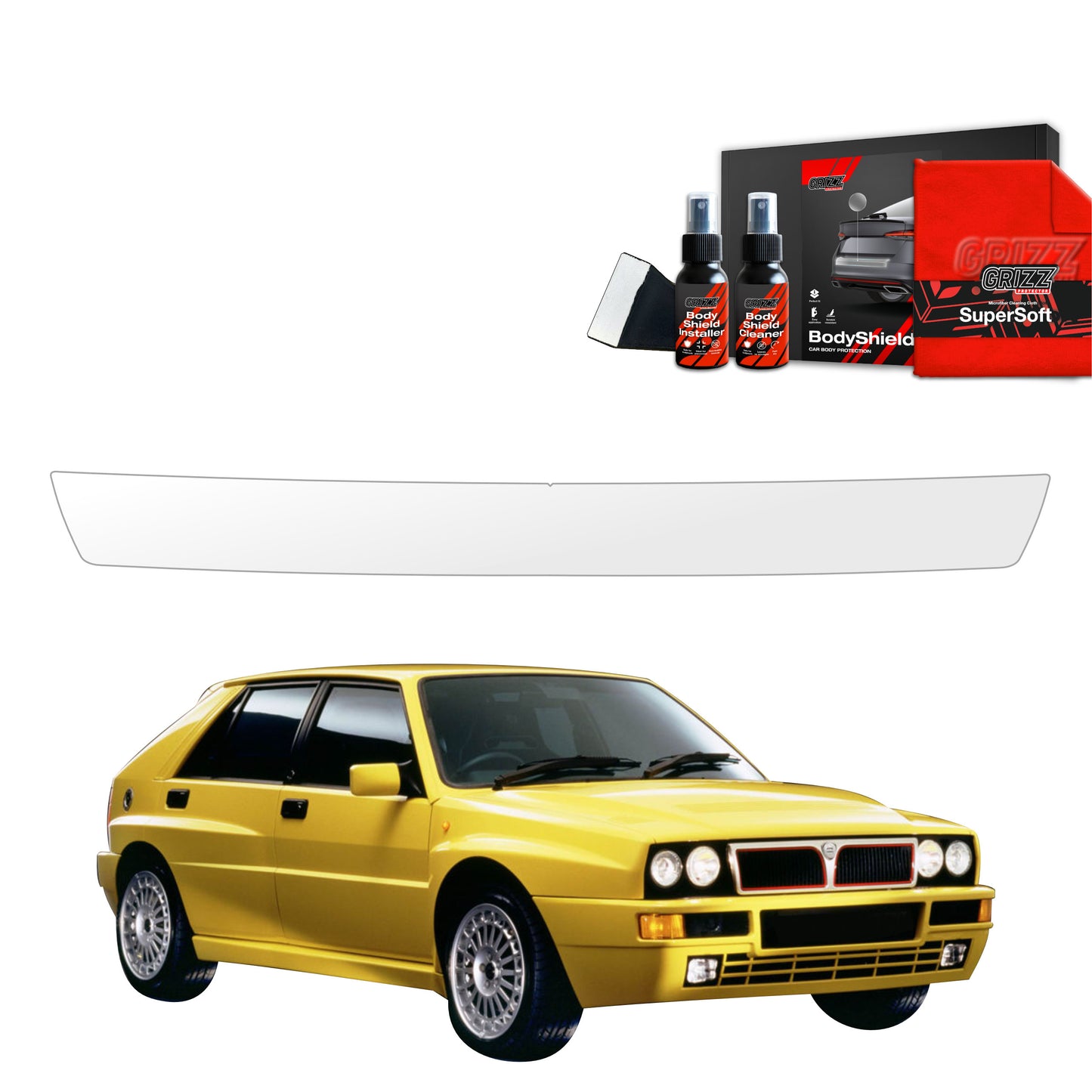 Protective film for trunk threshold for Lancia Delta Integrale (1992-1994)