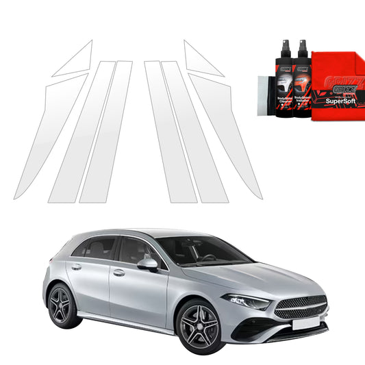 8in1 Apsauginė plėvelė statramsčiams Mercedes A Klasa in177 (2018-2025)