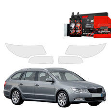 4in1 Apsauginė plėvelė žibintams  Skoda Superb 2 Kombi (2009-2013)