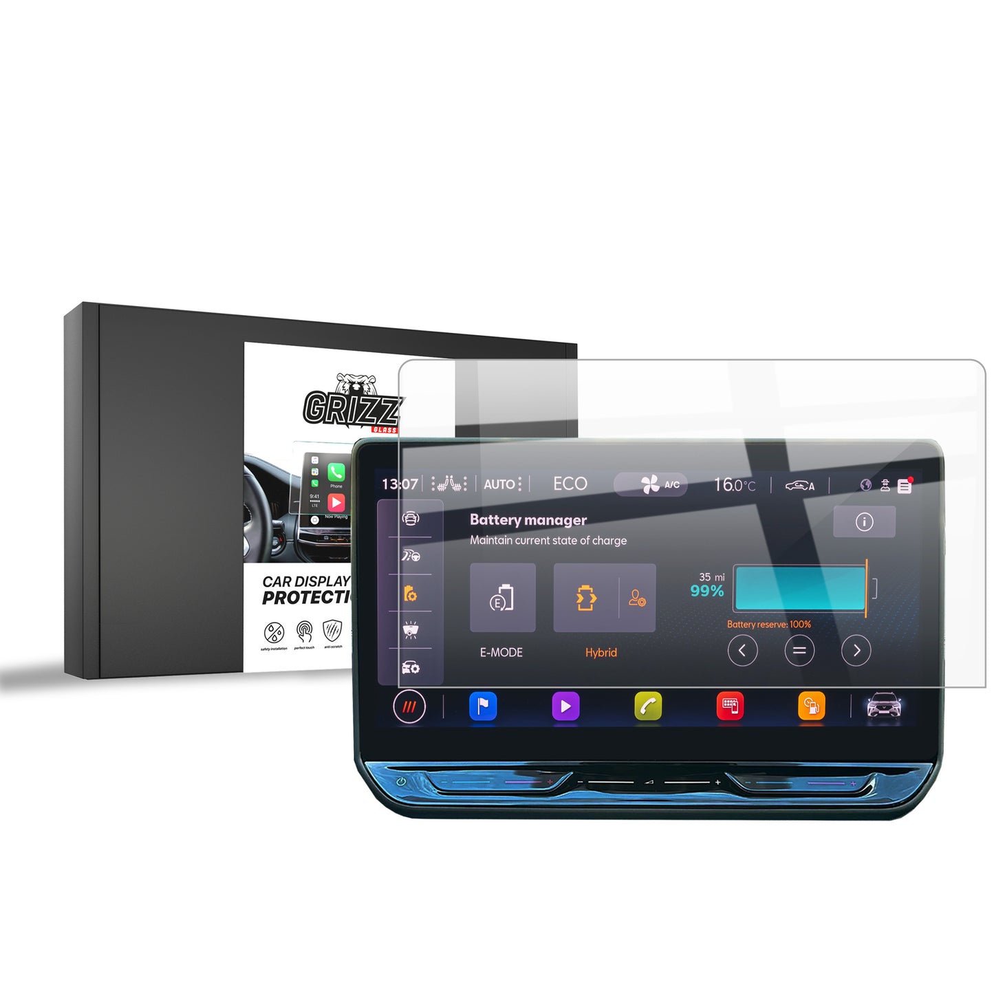 Ceramic screen film Cupra Terramar 12.9 (2024-2025) Grizz