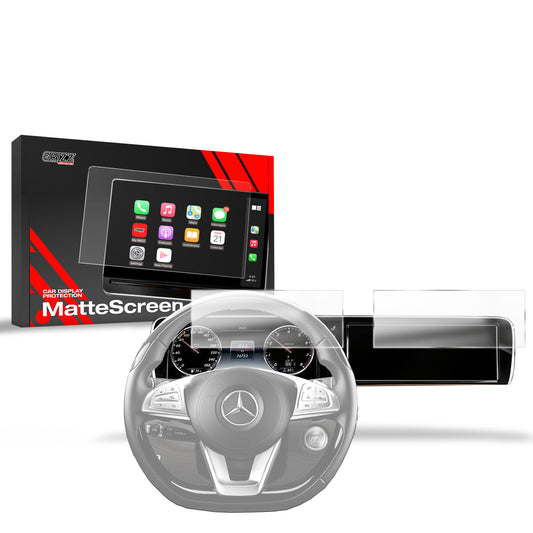 Ekrano plėvelė nuo pirštų atspaudų Mercedes S Klasa W222 (2013-2017) Matine Grizz 2in1