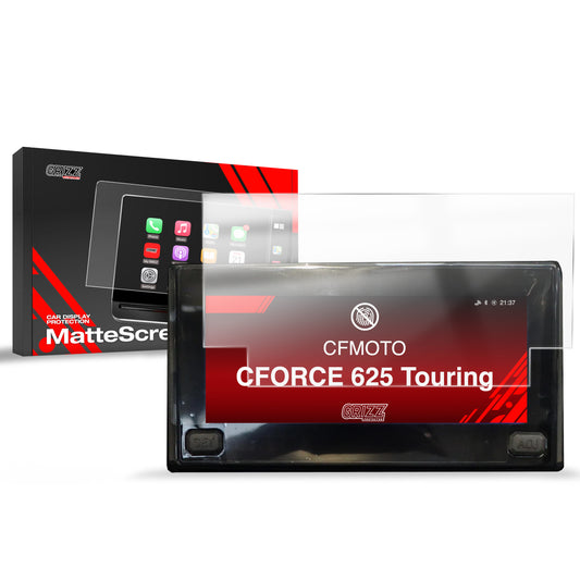 Anti-fingerprint screen protector CFMOTO CFORCE 625 Touring 5" Matte Grizz