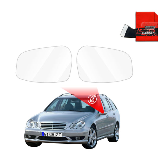 Rainproof mirror film Mercedes Benz C Class S203 Estate (2001-2007)