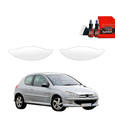2in1 Protective film under door handles for Peugeot 206 (1998-2009)