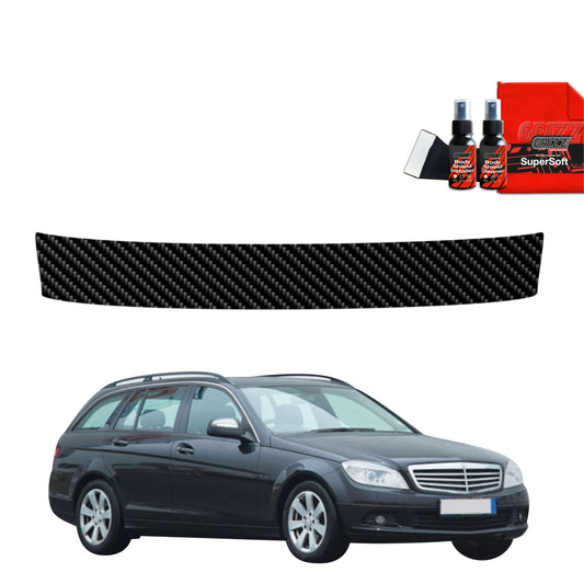 Carbon fiber film for the trunk sill Mercedes Benz C Class S204 Estate (2007-2011)