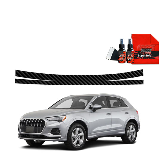 Carbon film for trunk threshold for Audi Q3 Sportback (2018-2025)