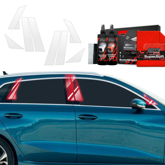 8in1 Protective film for pillars for Audi A3 8Y Sportback (2020-2023)