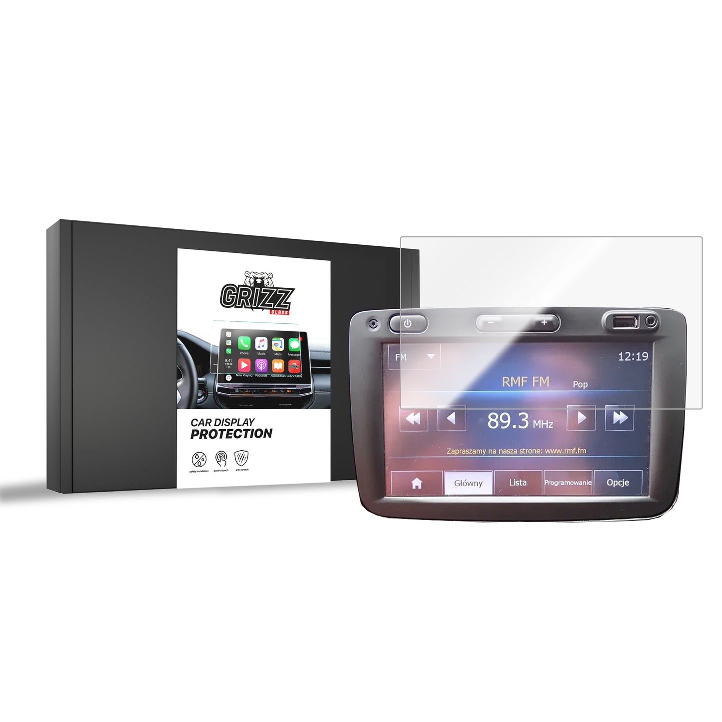 Ceramic screen film Renault Captur (2013-2019) Grizz