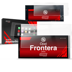2in1 Anti-fingerprint Screen Protector Opel Frontera (2025) Matte Grizz