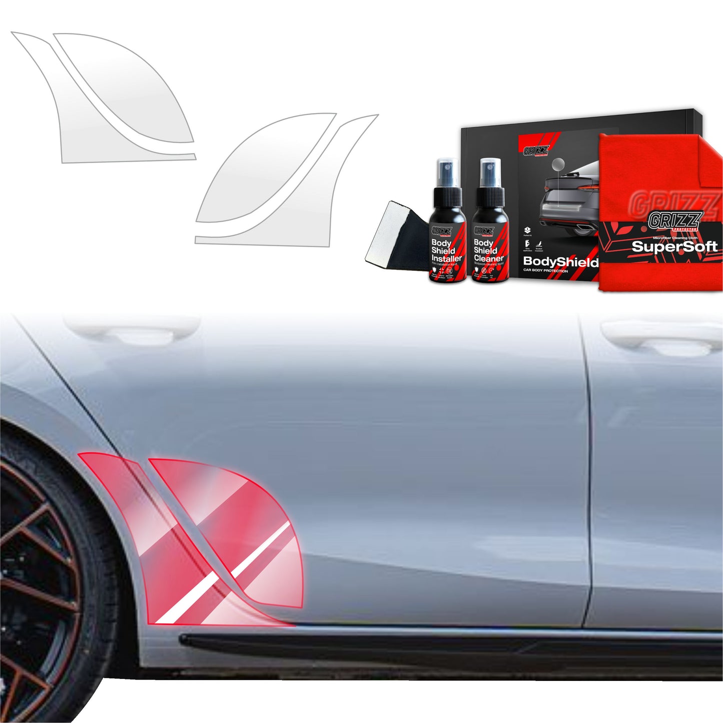 4in1 Protective film for wheel arches for Cupra Leon Sportstourer (2024-2025)