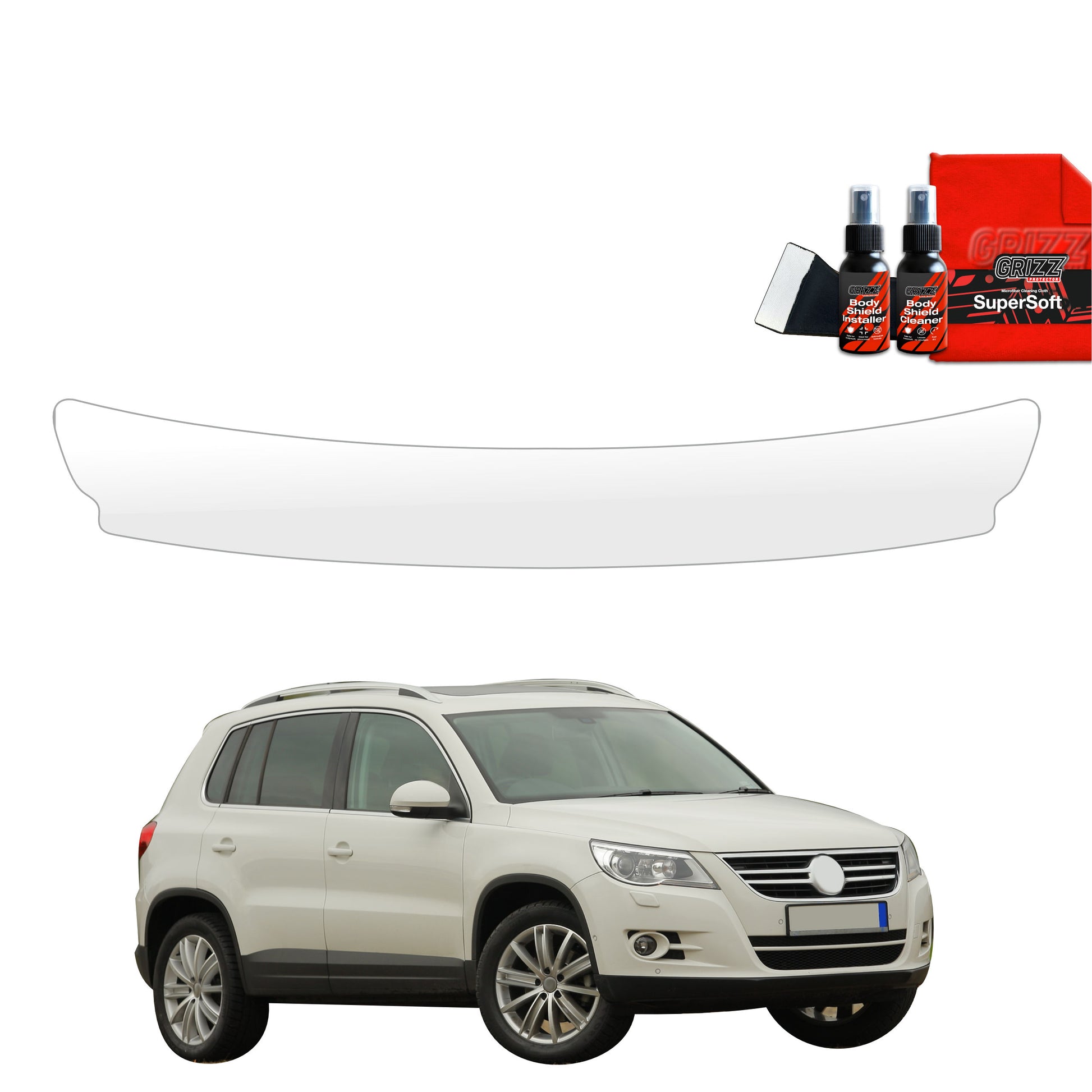 Apsauginė plėvelė bagažinės slenksčiui Volkswagen Tiguan Kombi 5D (2007-2011)