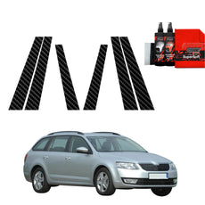 6in1 Anglies pluošto plėvelė statramsčiams Skoda Octavia 3 Kombi 5D (2017-2020)