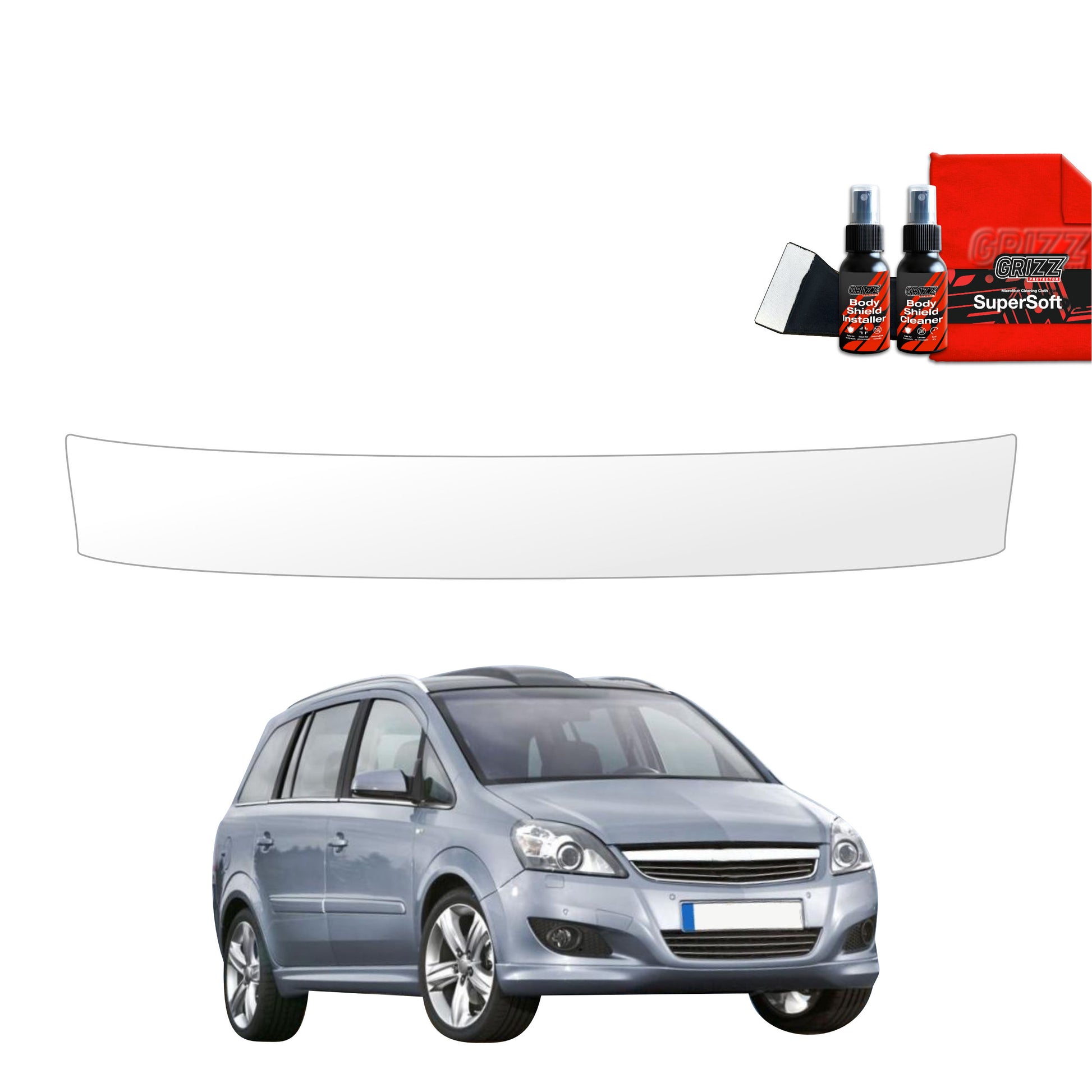 Apsauginė plėvelė bagažinės slenksčiui Opel Zafira B Kombi 5D (2010-2014)