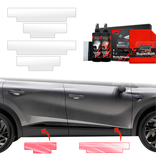 4in1 PPF protective wrap for the door sills for  Renault Captur (2024-2025) Grizz