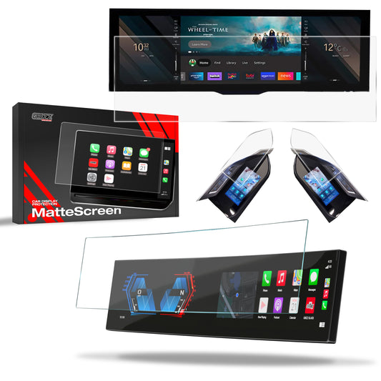 Anti-fingerprint screen film BMW 7 G70 (2023-2025) Matte Grizz 4in1