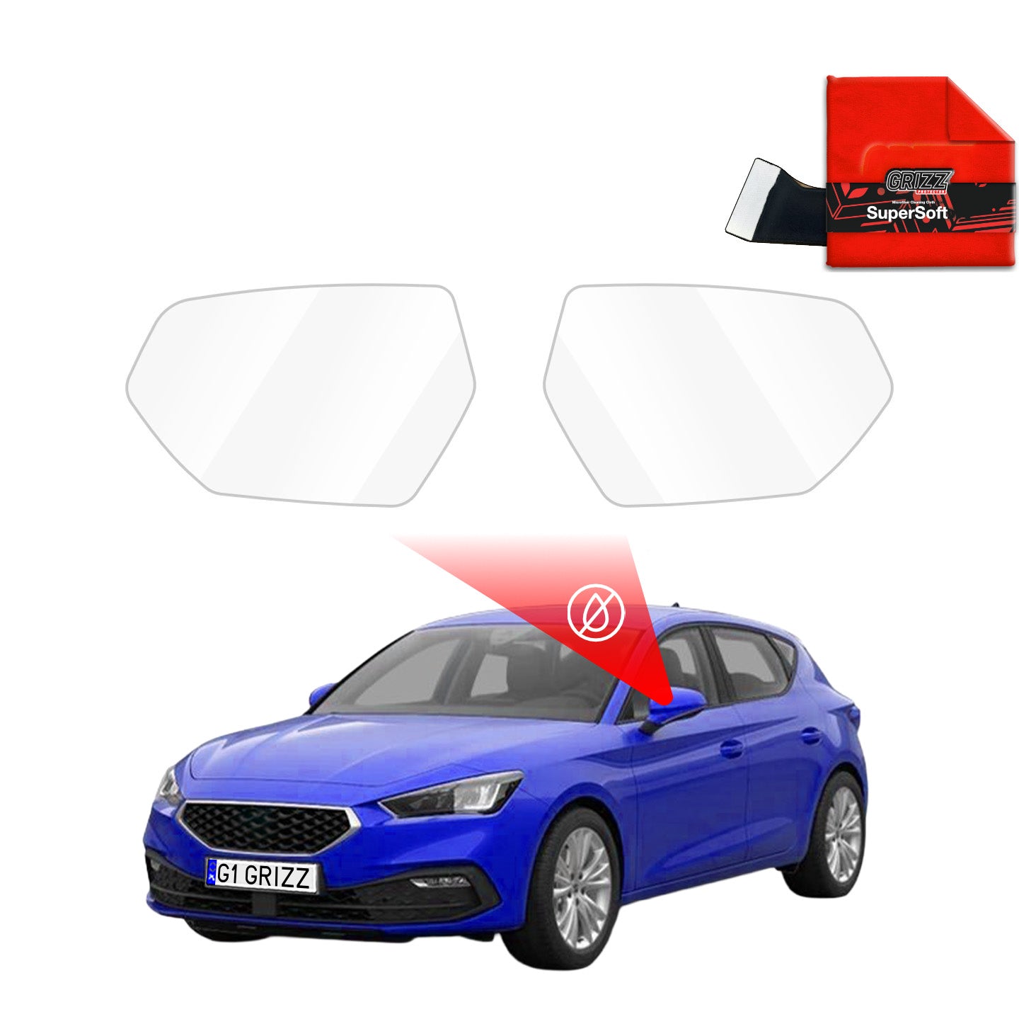 Rainproof mirror film Seat Leon (2022-2025)