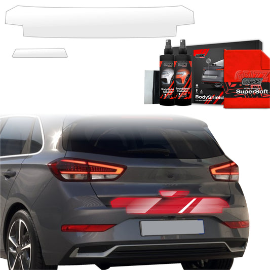2in1 Protective film for trunk threshold for Hyundai i30 Hatchback (2020-2025)