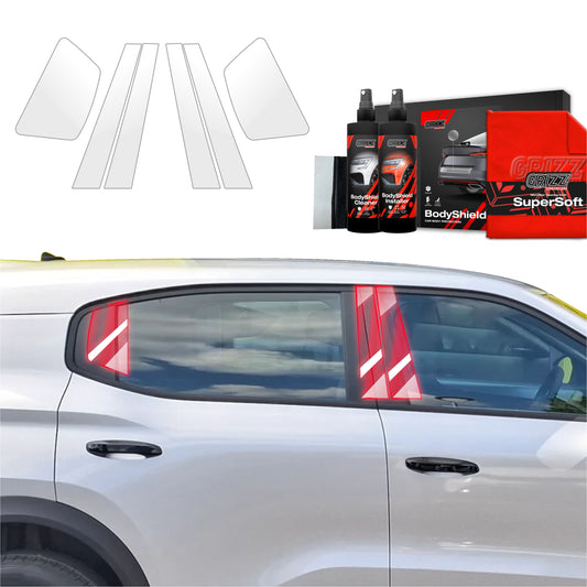 6in1 Protective film for pillars for Opel Frontera (2024-2025)