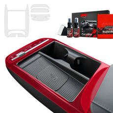 4in1 Grizz protective interior film Hyundai Tucson Facelift (2024-2025) Anti-fingerprint PianoSkin