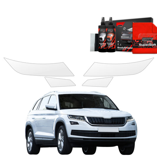 4in1 Protective film for lights for Skoda Kodiaq (2016-2021)