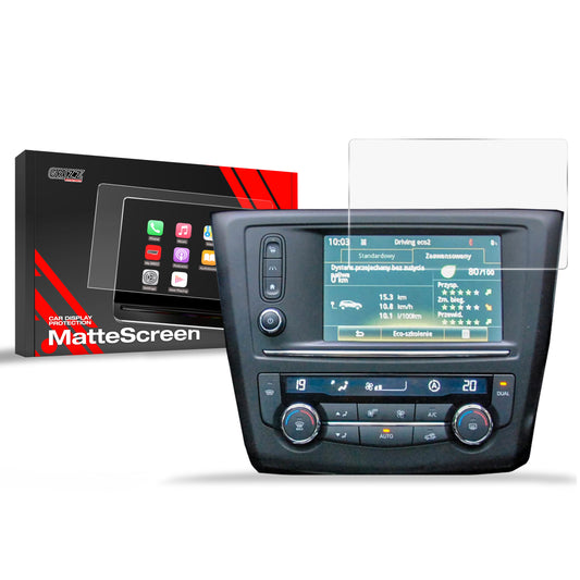Anti-fingerprint screen film Renault Kadjar 7" (2016-2019) Matte Grizz