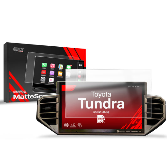 Anti-fingerprint screen protector for Toyota Tundra 14" (2022-2025) Matte Grizz
