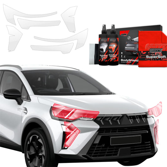 4in1 Protective film for lights for Mitsubishi ASX Facelift (2024-2025)