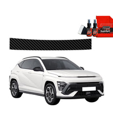 Carbon fiber film for the trunk sill Hyundai Kona N-Line (2023-2025)