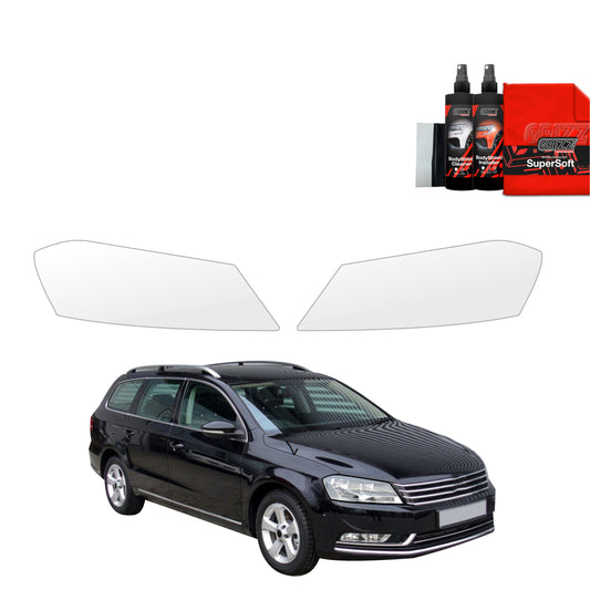 2in1 Apsauginė plėvelė žibintams  Volkswagen Passat B7 Variant (2010-2014)