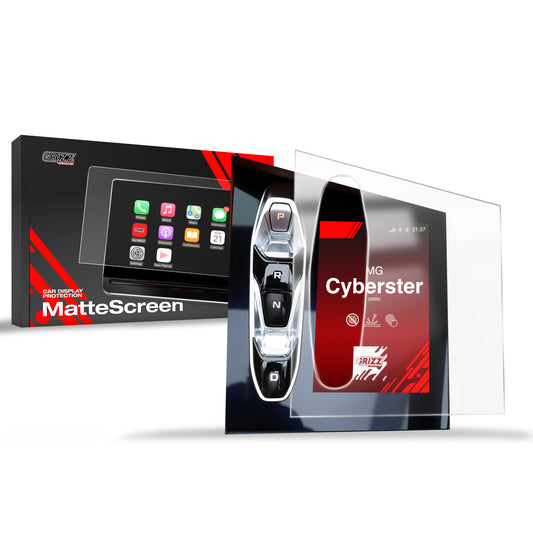 Anti-fingerprint screen protector for MG Cyberster Control Panel (2025) Matte Grizz
