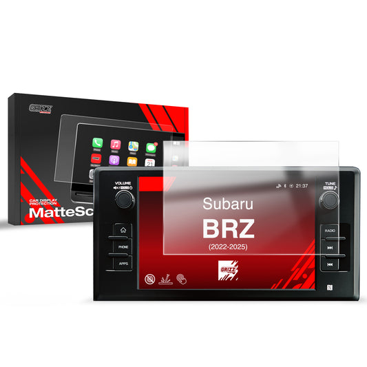 Anti-fingerprint screen film do Subaru BRZ 8" (2022-2025) Matte Grizz