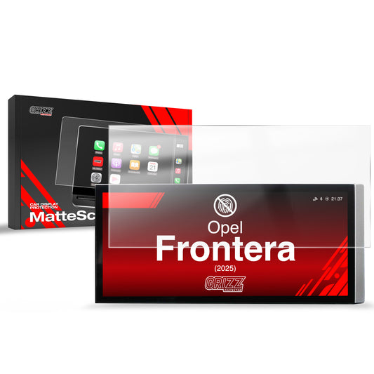 Anti-fingerprint screen protector Opel Frontera (2025) Matt Grizz