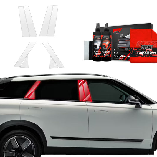 8in1 Protective film for pillars for Jaecoo J7 (2024-2025)