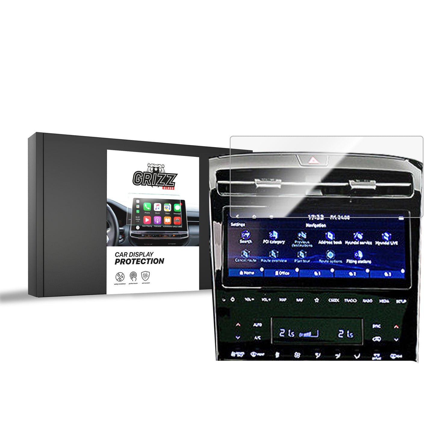 Ceramic screen film Hyundai Tucson 10,25" (2020-2024) Grizz