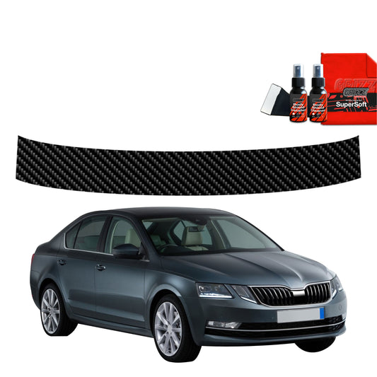 Carbon fiber film for the trunk sill Skoda Octavia 3 (2017-2020)
